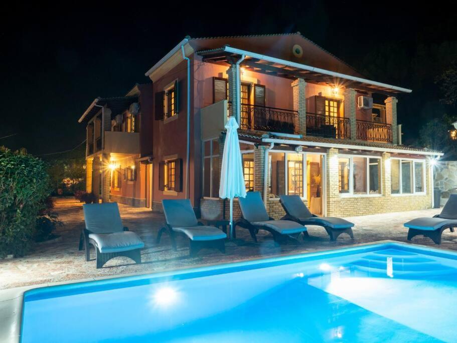 Poli House Family Villa W/ Pool Corfu  Exterior photo
